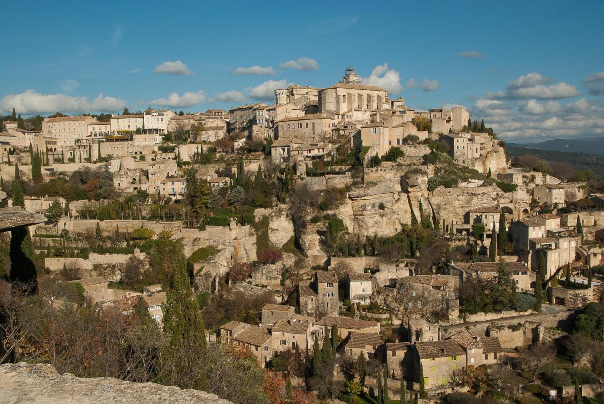 Villa Lou Karo - Piscine Partagee - Parking Prive Gordes Exterior foto